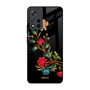 Durable Edge Layer Dazzling Art Glass Case for Mi 11i