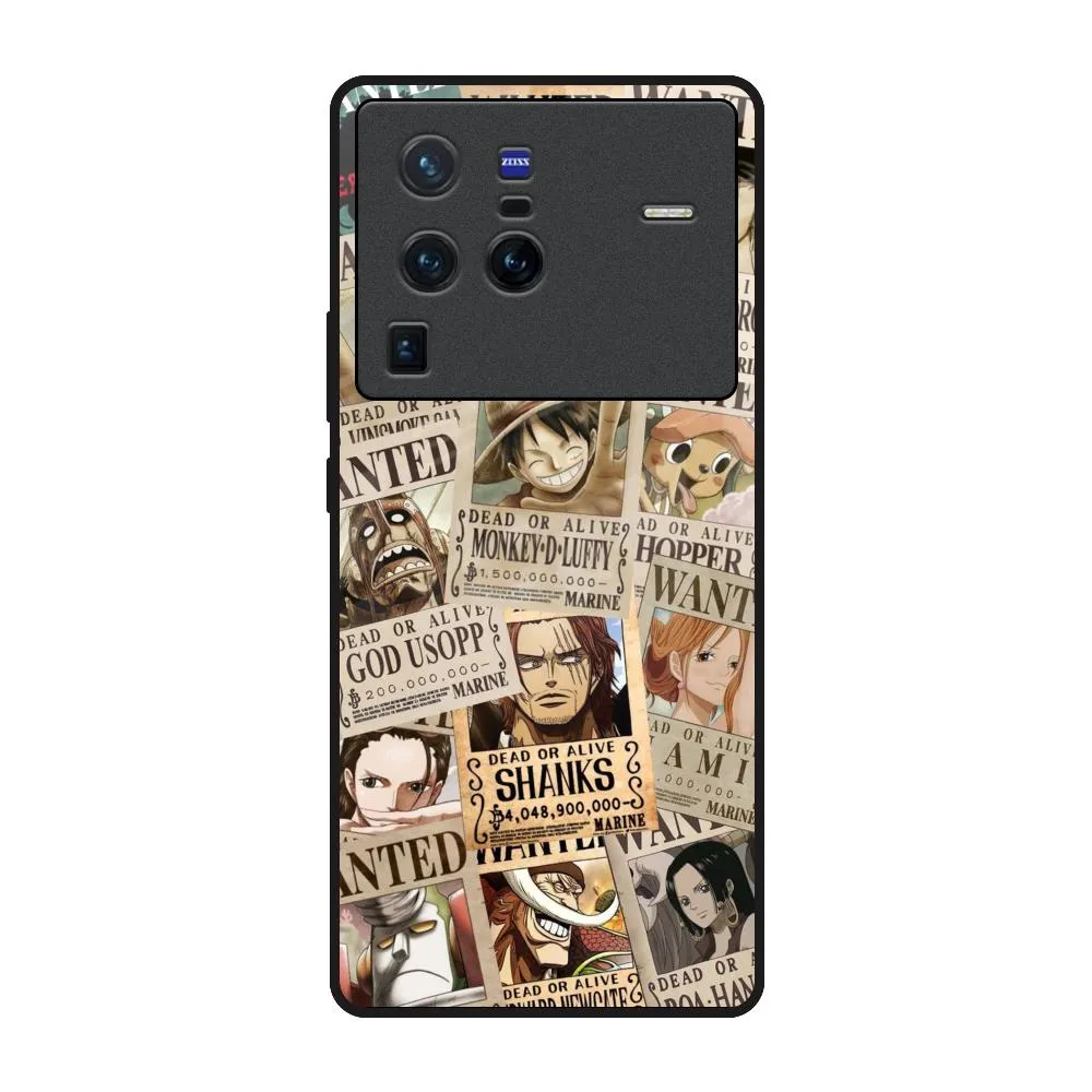 Colorful Pattern Classic Look Dead Or Alive Glass Case for Vivo X80 Pro 5G