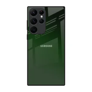 High Durability Deep Forest Glass Case for Samsung Galaxy S22 Ultra 5G