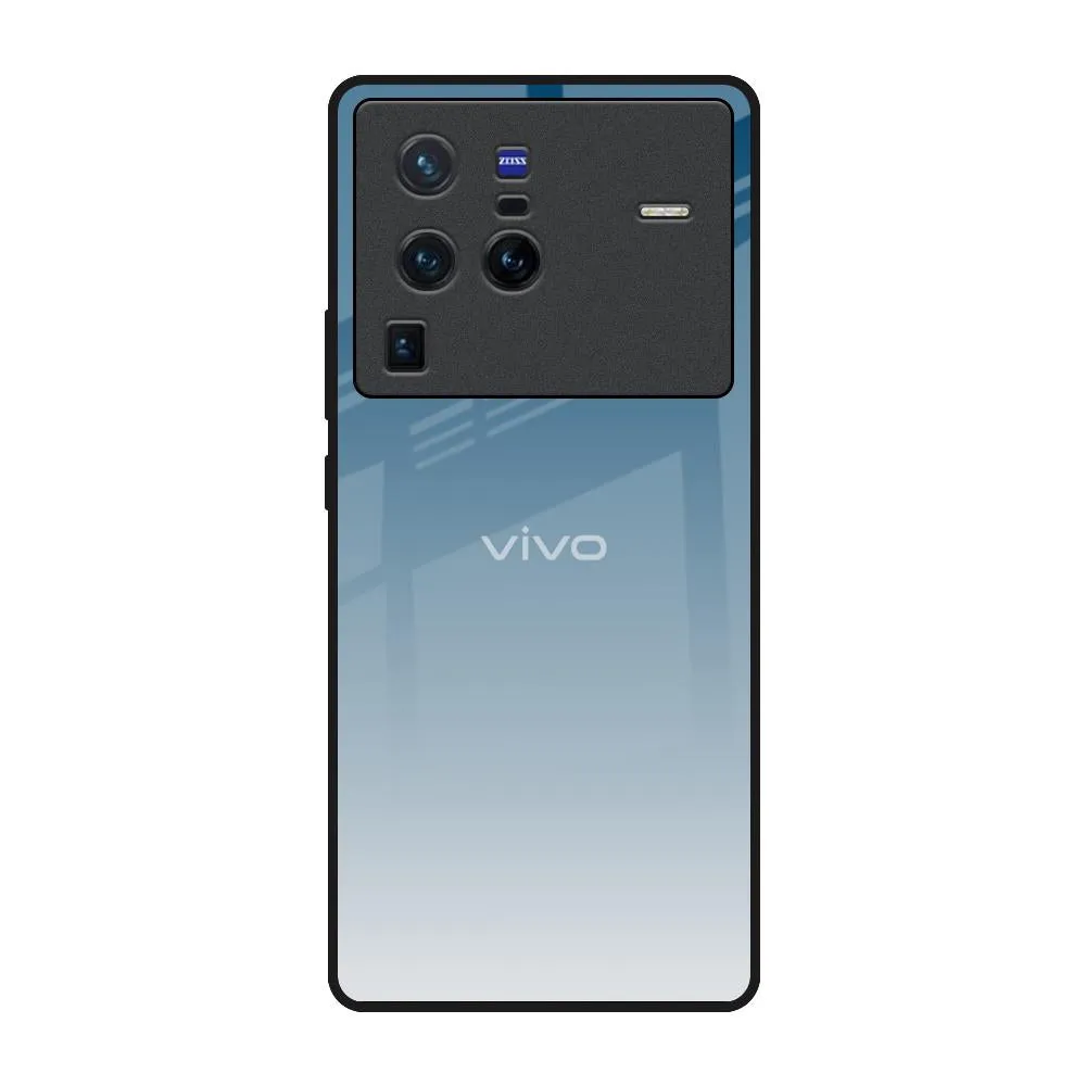 Deep Sea Space Glass Case for Vivo X80 Pro 5G Magnetic Mount