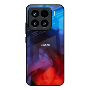 Dim Smoke Glass Case for Mi 15 5G Luxury Coating Comfort Texture Finish