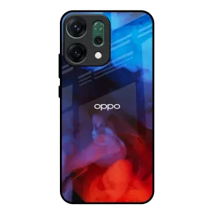 Sleek Texture Dim Smoke Glass Case for Oppo Reno14 Pro 5G