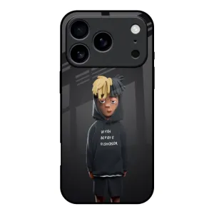 Dishonor Glass Case for iPhone 17 Pro Protective Texture Finish Unisex Design