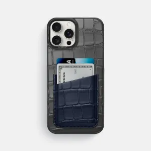 Grip Layer Double Card Case Color?? For iPhone 16 Pro Max In Alligator