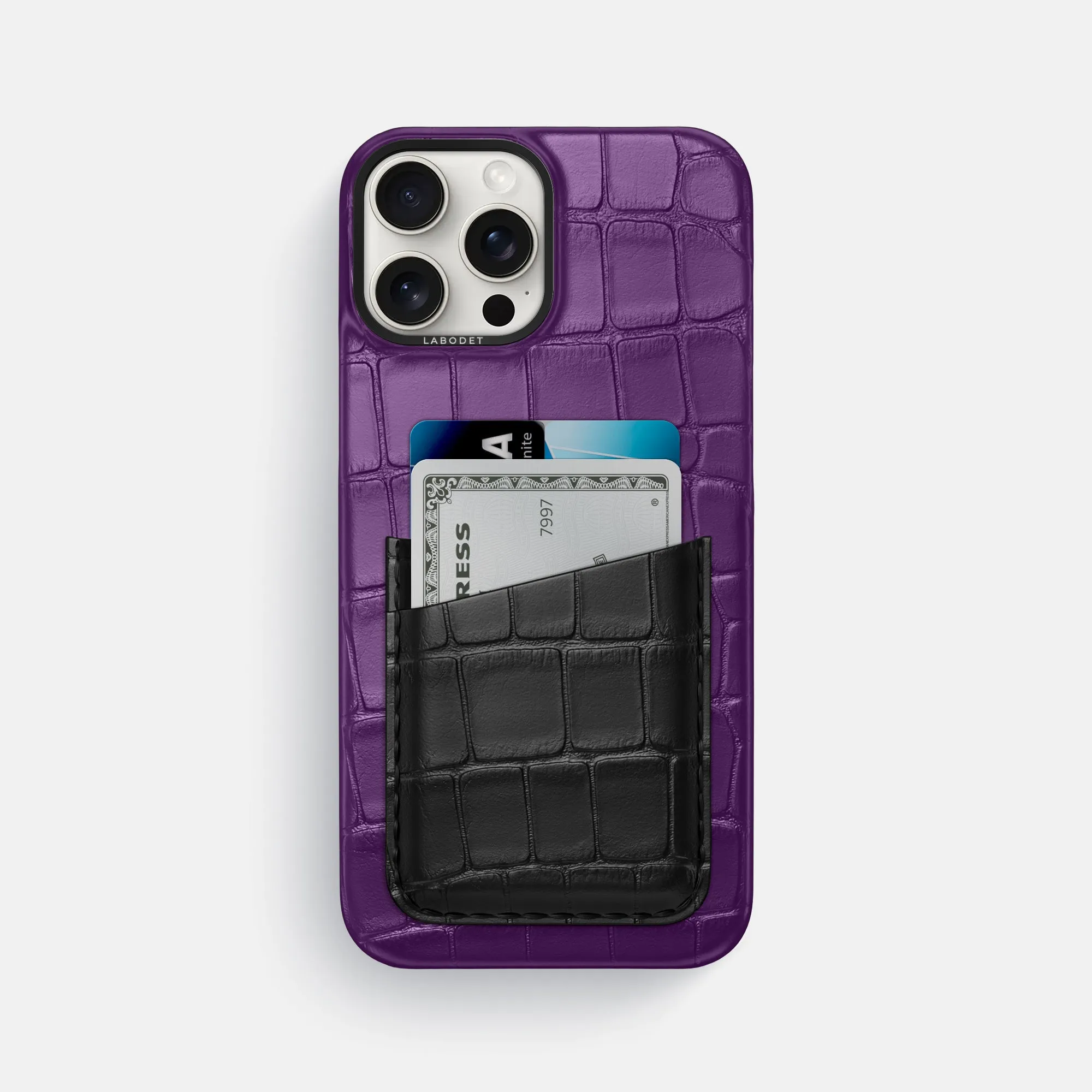 Double Card Case Color?? For iPhone 16 Pro Max In Alligator Handheld device