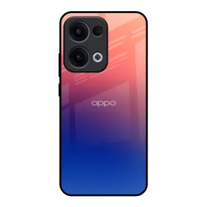 Dual Magical Tone Glass Case for Oppo Reno13 5G metal frame