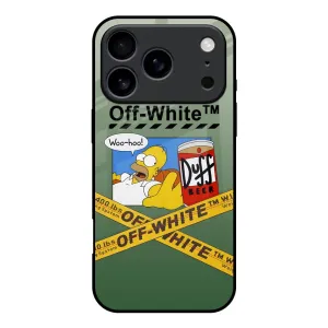 Duff Beer Glass Case for iPhone 17 Pro Trendy Design