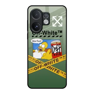 Duff Beer Glass Case for Vivo V60 5G Durable Build Quality Fashionable Texture