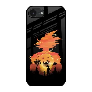 Modern Frame Japanese Paradise Glass Case for Apple iPhone 16e