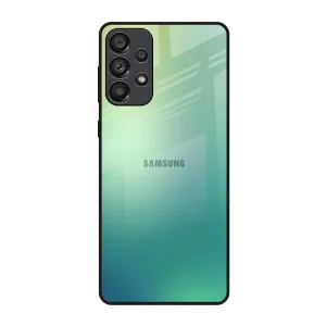 Dusty Green Glass Case for Samsung Galaxy A73 5G Premium Style