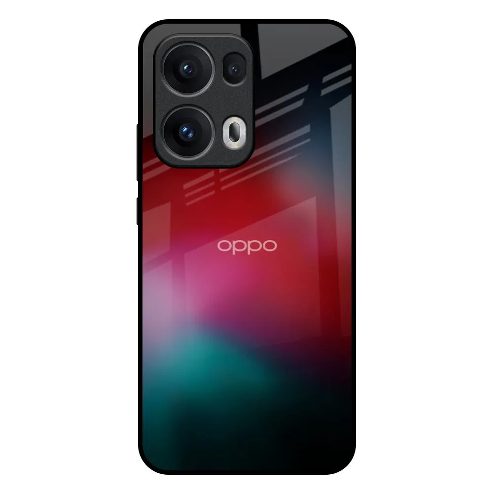 Mystere Red Glass Case for Oppo Reno13 Pro 5G Protective Detailing Edge Soft touch finish