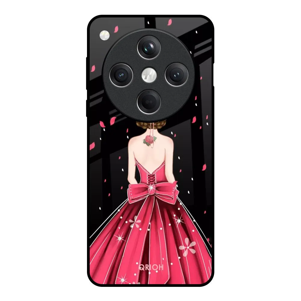 Fashion Princess Glass Case for Oppo Find X8 5G Luxury Coating Soft Touching