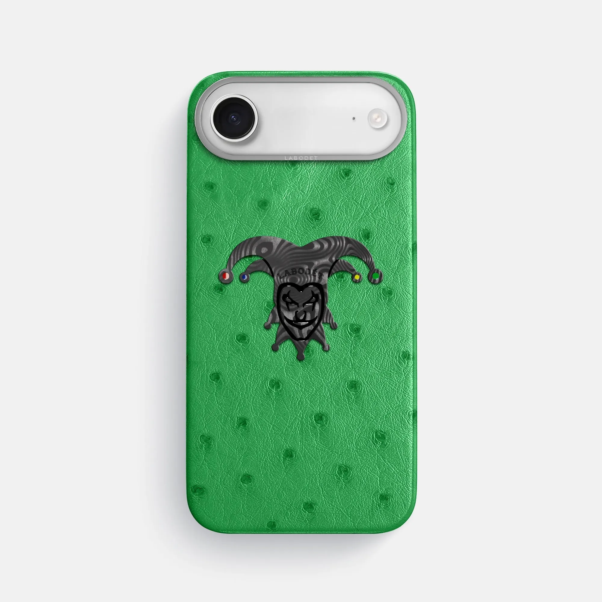 Classic Case With Carbon Joker For iPhone 17 Air In Ostrich 3D Effect