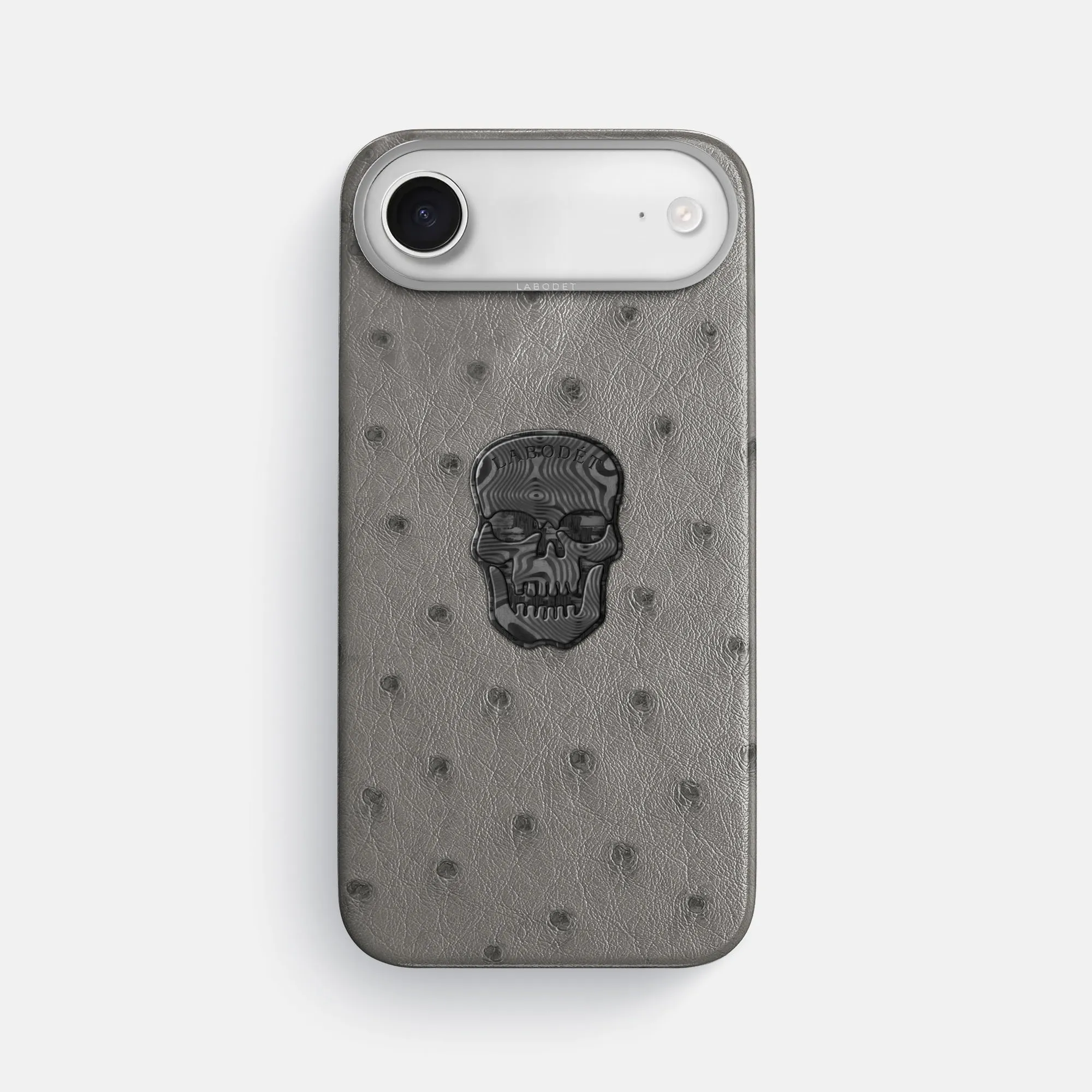 Classic Case With Carbon Skull For iPhone 17 Air In Ostrich Soft Finish Texture