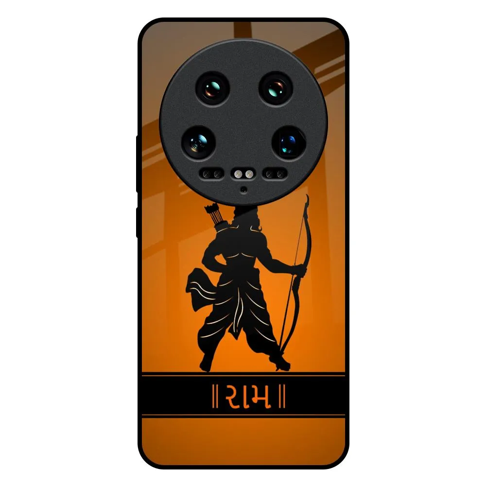 Halo Rama Glass Case for Mi 14 Ultra 5G Protective Frame Design Stylish Detail Layer