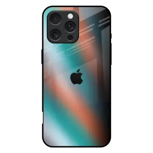 Melted Emerald Glass Case for iPhone 16 Pro Max Flexible structure