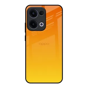 Premium Detail Soft Build Texture Sunset Glass Case for Oppo Reno13 5G