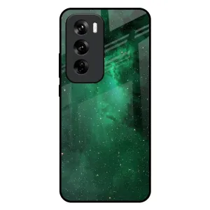 Light Touch Emerald Firefly Glass Case For Oppo Reno 12 5G