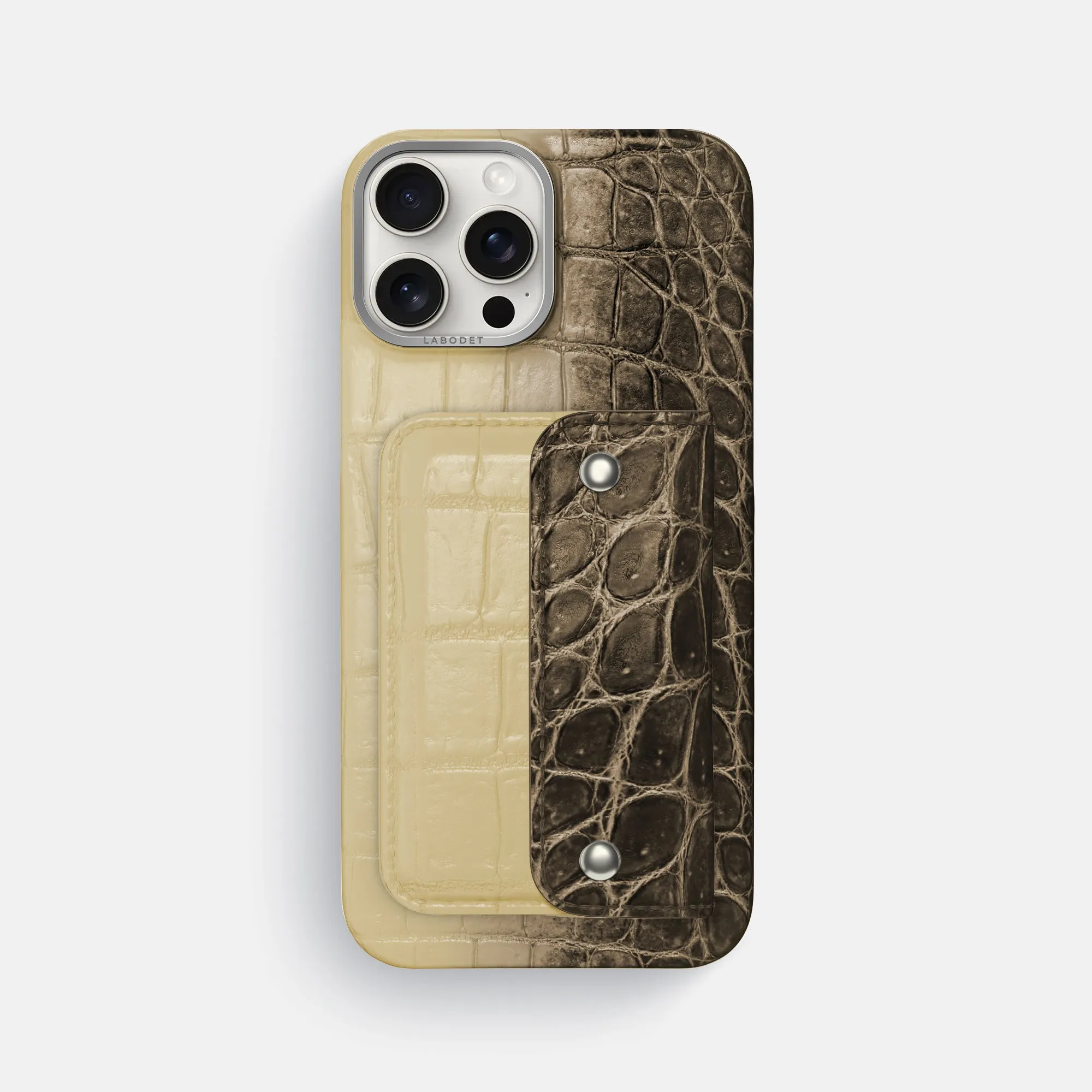 Ultra Slim Envelope Case For iPhone 16 Pro Max In Himalayan Crocodile