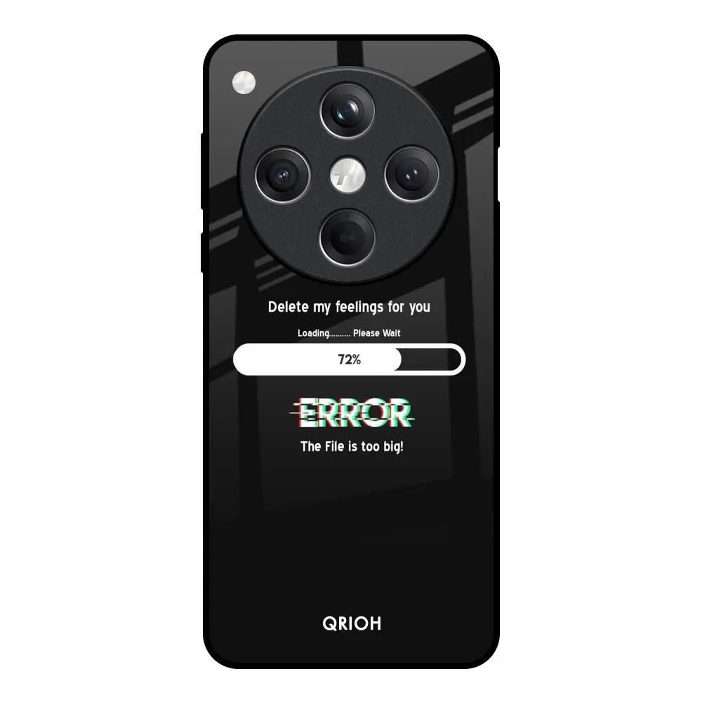 Error Glass Case for Oppo Find X8 5G Colorful Design