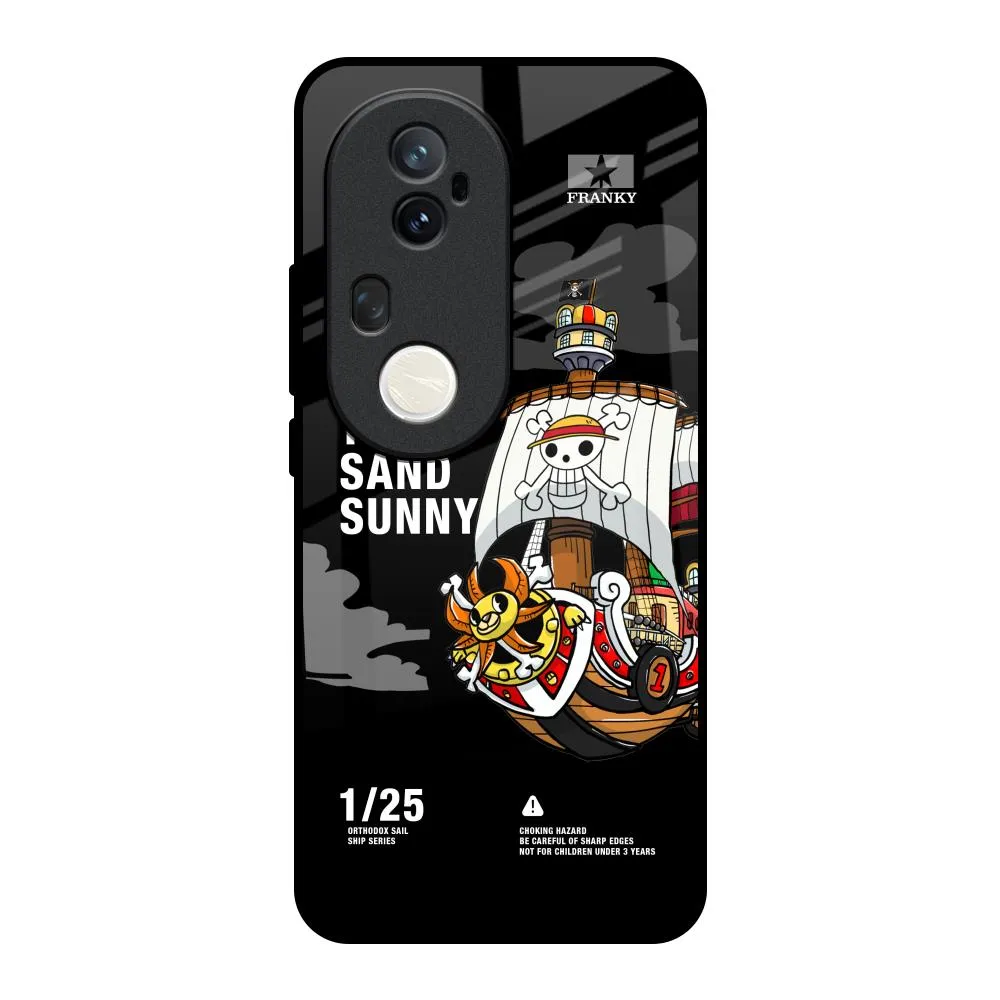 Thousand Sunny Glass Case for Vivo T4 Ultra 5G Durable Form