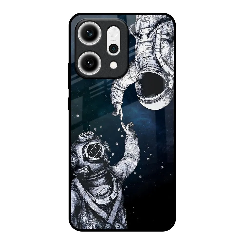 Astro Connect Glass Case for Oppo Reno14 5G Minimal Cover Durable Form
