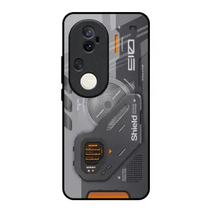 Tech Lifestyle Glass Case for Vivo T4 Ultra 5G Waterproof Design Glossy Look