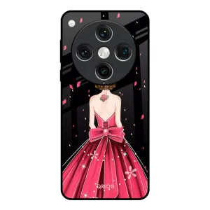 Rugged Look Fashion Princess Glass Case for Oppo Find x8 Pro