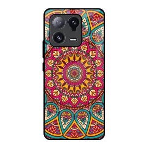 Elegant Mandala Glass Case for Mi 13 Pro Matte Guard