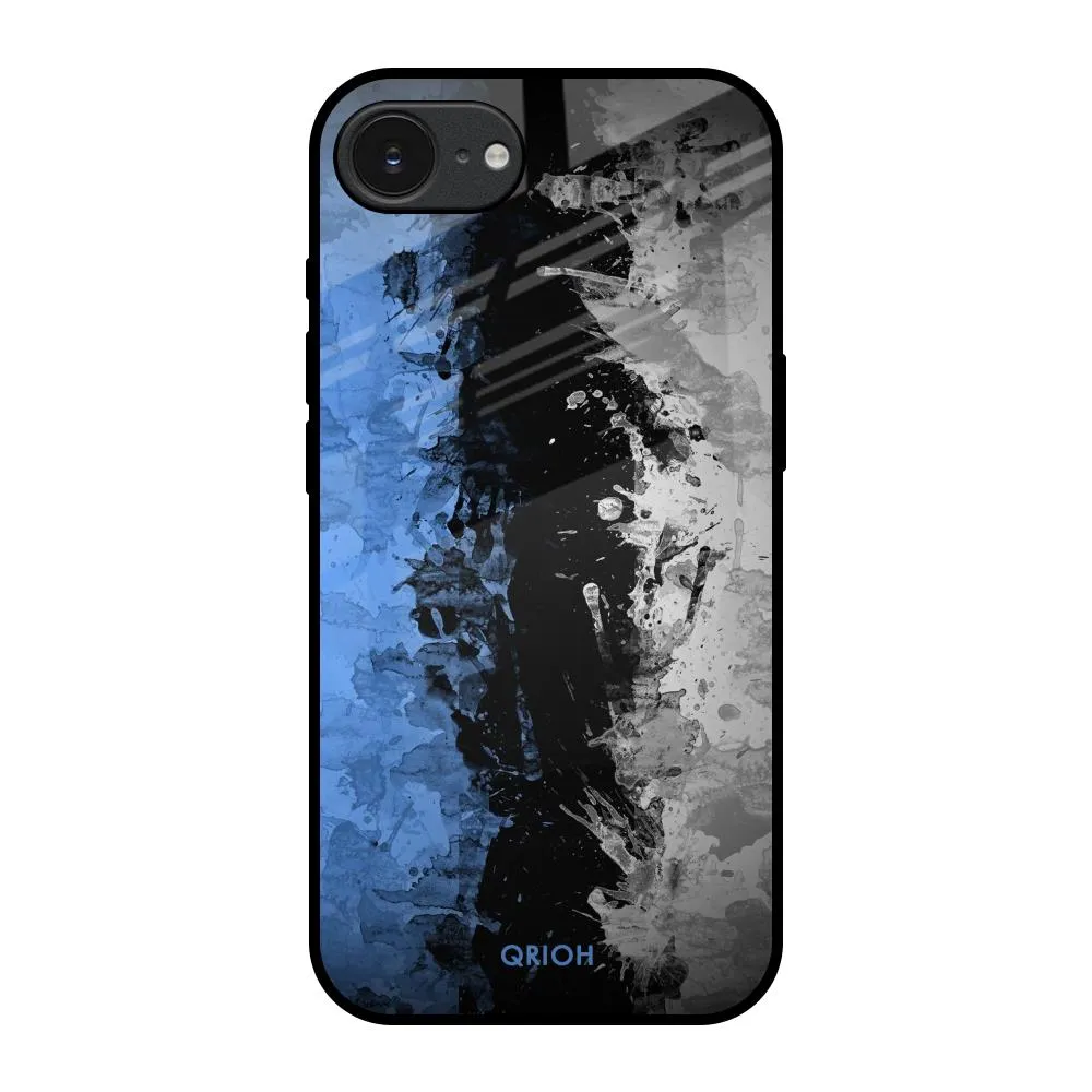 Shockproof Frame Dark Grunge Glass Case for Apple iPhone 16e