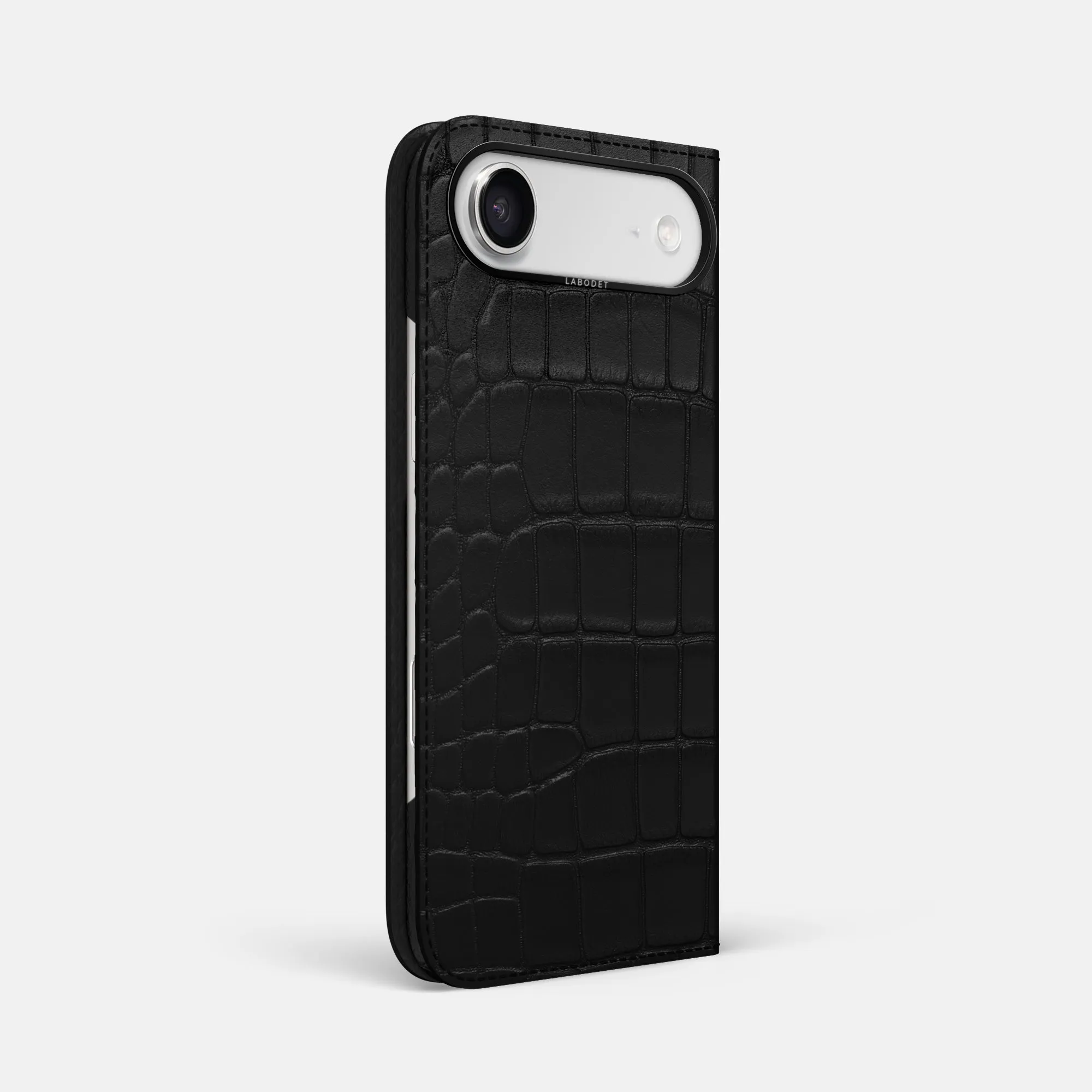 Folio Case For iPhone 17 Air In Alligator Urban Design Trendy Texture Finish