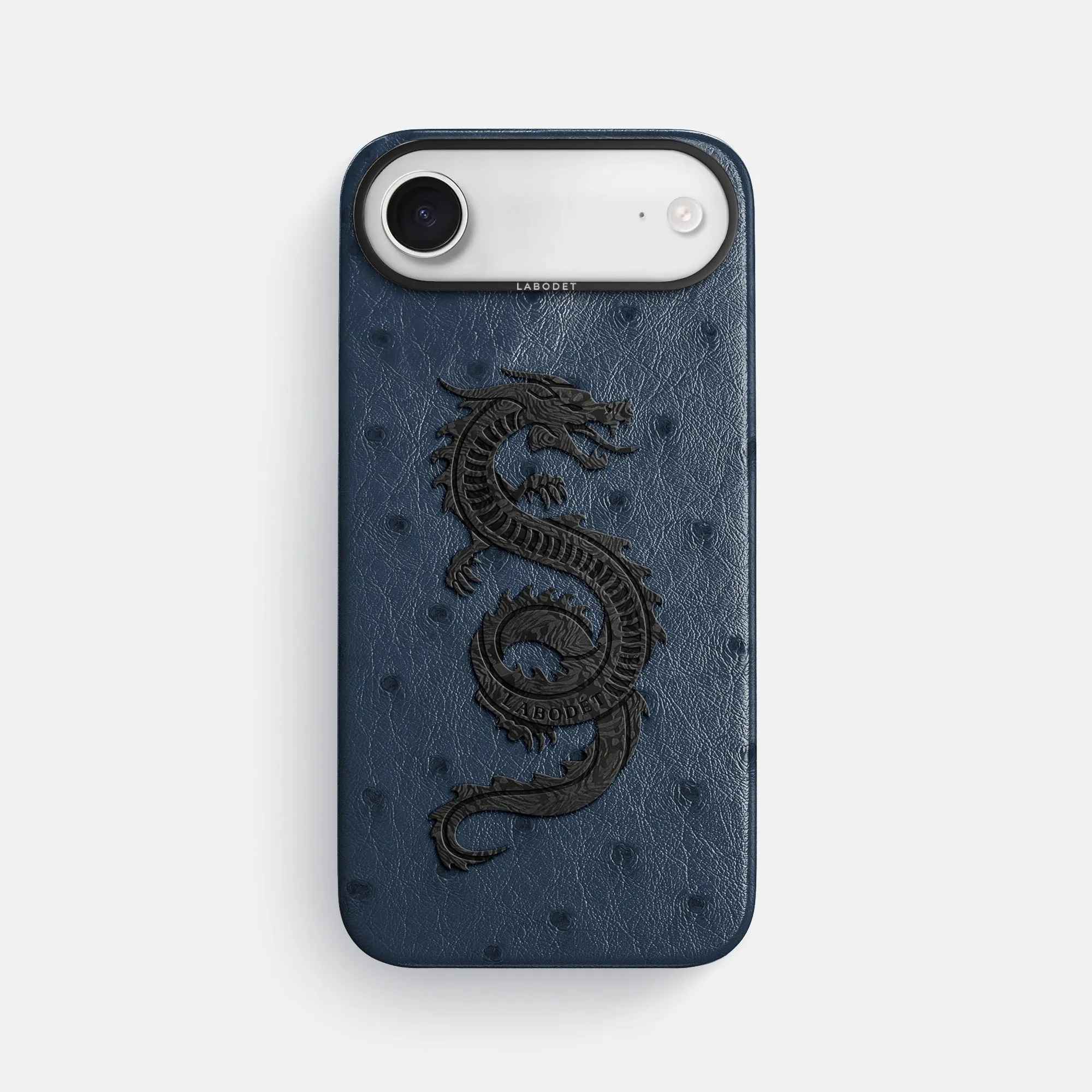 Classic Case With Carbon Dragon For iPhone 17 Air In Ostrich Soft Finish Layer