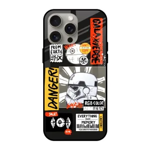 Galaxy Edge Glass Case for iPhone 15 Pro Max Durable Quality