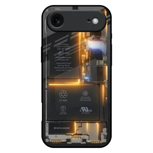 Glow Up Skeleton Glass Case for iPhone 17 Air Luxury Finish