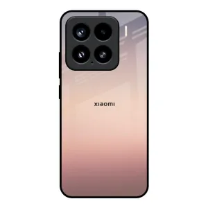 High strength Golden Mauve Glass Case for Mi 15 5G