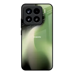 Protective Design Layer Green Tornado Glass Case for Mi 15 5G