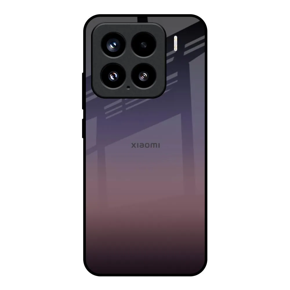 Bold colors Grey Ombre Glass Case for Mi 15 5G