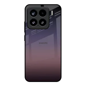 Bold colors Grey Ombre Glass Case for Mi 15 5G