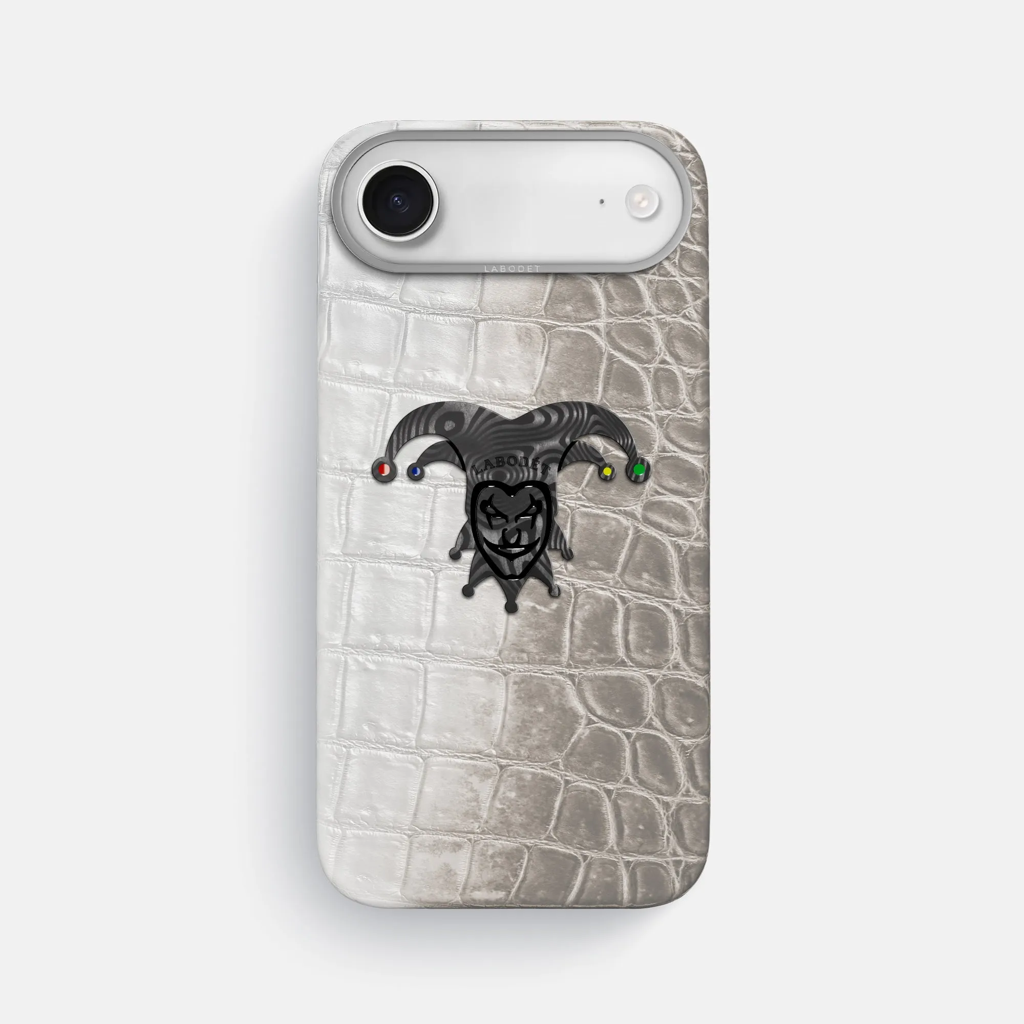 Ergonomic form Minimal Form Classic Case With Carbon Joker For iPhone 17 Air In Himalayan Crocodile