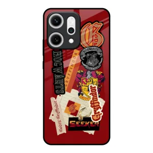 Gryffindor Glass Case for Oppo Reno14 5G Gloss Layer Finish
