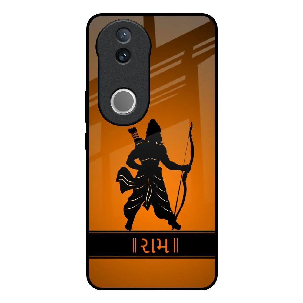 Matte Edge Halo Rama Glass Case for IQOO Z10R 5G