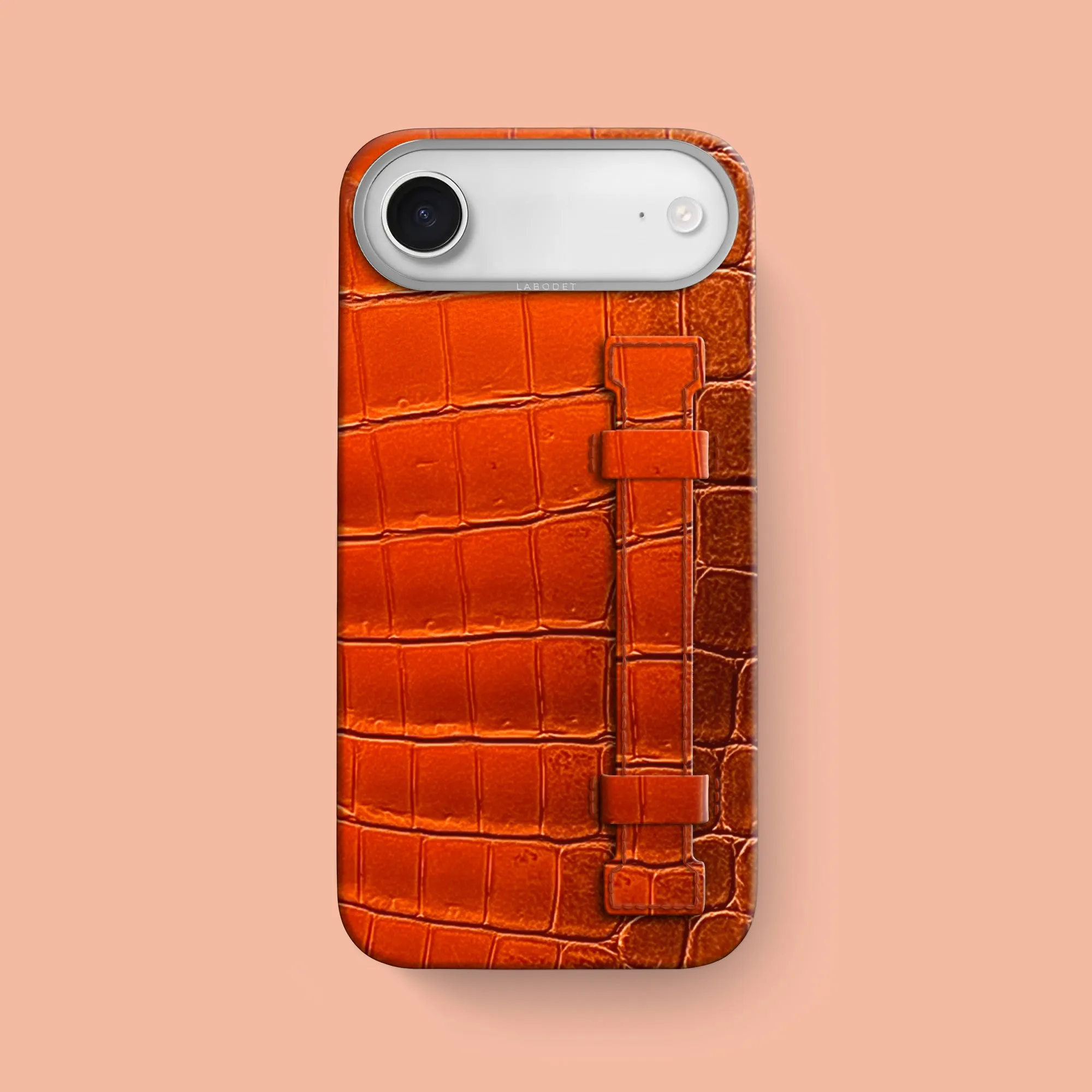 Dust proof Creative Pattern Handle Case 1/1 Mandarin For iPhone 17 Air In Himalayan Crocodile