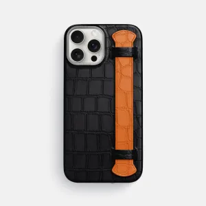Handle Case Color?? For iPhone 16 Pro Max In Alligator Sleek Grip