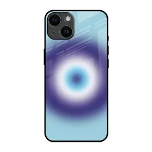 Fashion Forward Light Shield Evil Eye Art Glass Case for iPhone 14