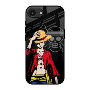 Hat Crew Glass Case for Apple iPhone 16e anti fingerprint Clear Texture