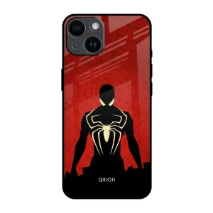 Mighty Superhero Glass Case For iPhone 14 Rugged Build Texture