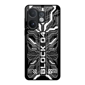 Monochrome Magic Glass Case for Vivo V60 5G Slim Profile