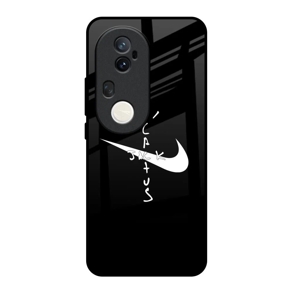 Jack Cactus Glass Case for Vivo T4 Ultra 5G Universal Design