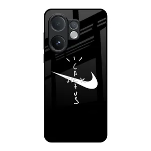 Colorful Accent Jack Cactus Glass Case for Vivo V60 5G