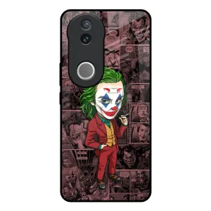 Flexible Fit Joker Cartoon Glass Case for IQOO Z10R 5G